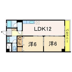 アーブル長岡の物件間取画像